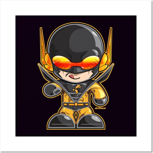 Yellowjacket Chibi Wall Art by DiMaio